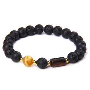 Everyday.Discount bracelets gemstone stretchy beads buddhism crown skull wristband charm summer beach cute elastic gemstone quartz beads bracelets