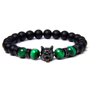 Everyday.Discount bracelets gemstone stretchy beads buddhism crown skull wristband charm summer beach cute elastic gemstone quartz beads bracelets