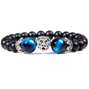 Everyday.Discount bracelets gemstone stretchy beads buddhism crown skull wristband charm summer beach cute elastic gemstone quartz beads bracelets