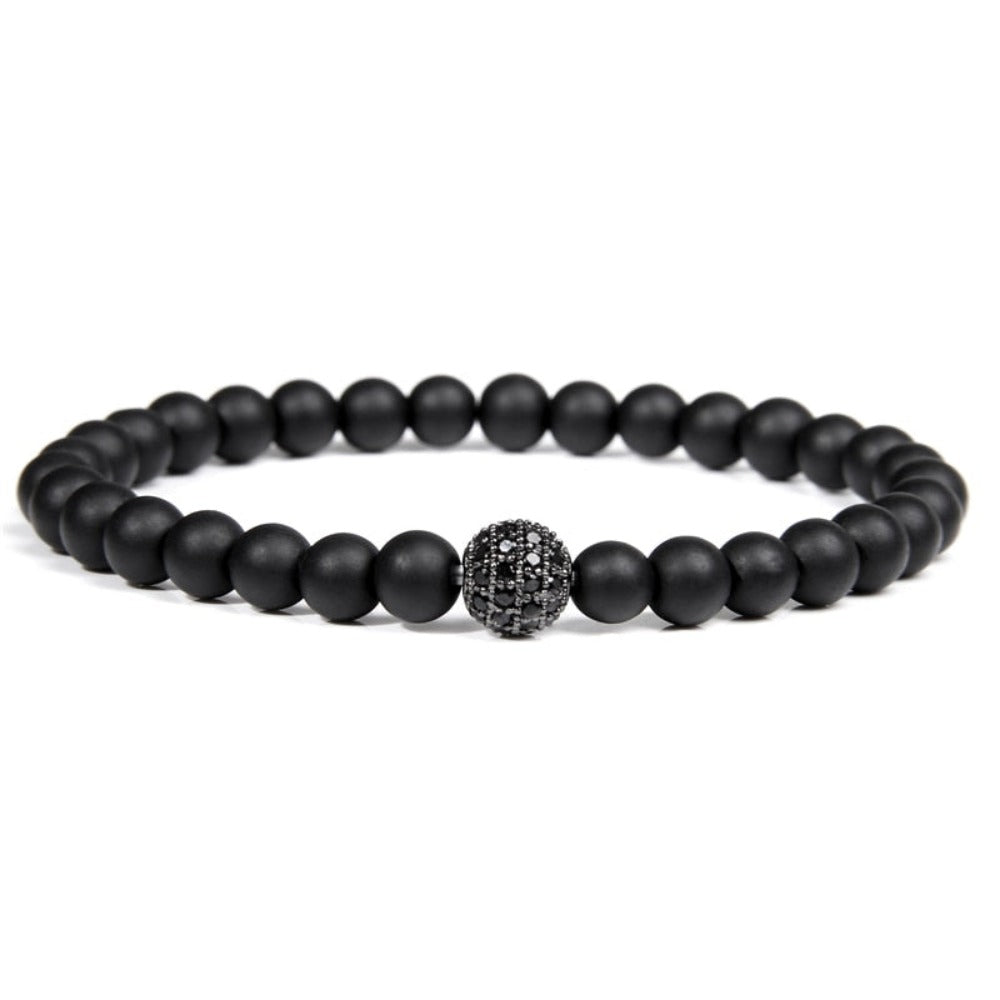 Everyday.Discount bracelets gemstone stretchy beads buddhism crown skull wristband charm summer beach cute elastic gemstone quartz beads bracelets