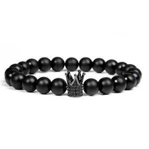 Everyday.Discount bracelets gemstone stretchy beads buddhism crown skull wristband charm summer beach cute elastic gemstone quartz beads bracelets