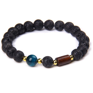 Everyday.Discount bracelets gemstone stretchy beads buddhism crown skull wristband charm summer beach cute elastic gemstone quartz beads bracelets