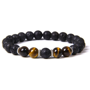 Everyday.Discount bracelets gemstone stretchy beads buddhism crown skull wristband charm summer beach cute elastic gemstone quartz beads bracelets