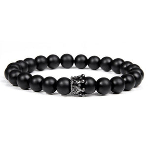 Everyday.Discount bracelets gemstone stretchy beads buddhism crown skull wristband charm summer beach cute elastic gemstone quartz beads bracelets