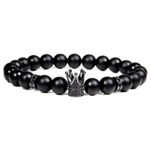 Everyday.Discount bracelets gemstone stretchy beads buddhism crown skull wristband charm summer beach cute elastic gemstone quartz beads bracelets