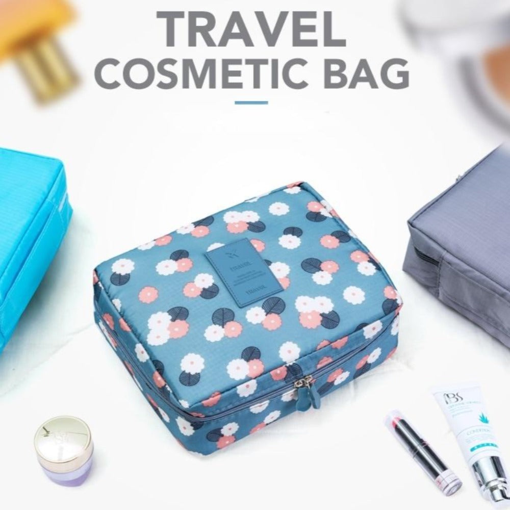 Everyday.Discount buy cosmetic toiletry bags makeup wakeup fasionista bags organizer durable pouches zipper holiday daily travel bags vacations instagram tiktok youtube viral videos womens roomy handbag toiletries smallbag makeuplife good makeupcase quality necessities makeupstorage fashionable travelcase onlineshopping floral cute organizers