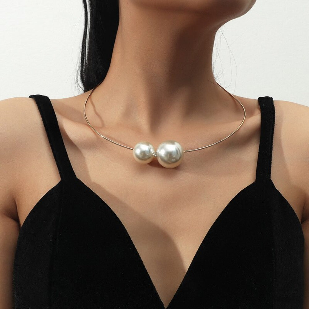 Everyday.Discount buy women collar around neck pearl pendants cute charm fashionista italian designed beautiful womens necklace dangle onlineshopping tiktok youtube videos pearl pendants necklace pearl around neck collar instagram womens jewelry pearl moda  summer bombshell collar waving goldcolor jewelry influencer fashionblogger news gifts