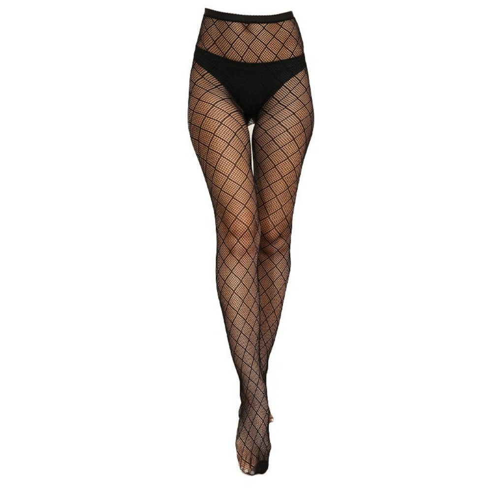 Everyday.Discount women elastic stockings transparent dark color fishnet stockings thigh sheer tights embroidery holdup pantyhose