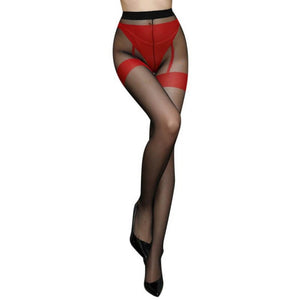 Everyday.Discount women elastic stockings transparent dark color fishnet stockings thigh sheer tights embroidery holdup pantyhose