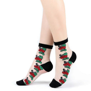 Everyday.Discount socks for women nylonic socks heels halfsocks socks polkadots spandex invisible transparent sheer ankle socks tights toesocks thin compression socks ankle length 