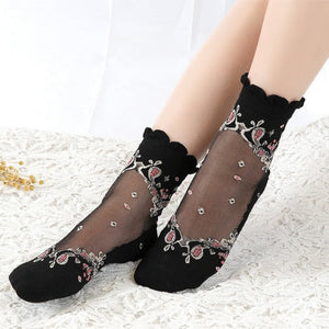 Everyday.Discount women's socks dresses heels halfsocks summer tights thin toesocks socks women nylonic invisible transparent sheer socks ankle length 