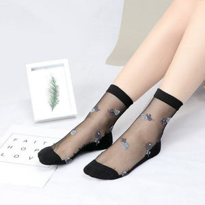 Everyday.Discount women's socks dresses heels halfsocks summer tights thin toesocks socks women nylonic invisible transparent sheer socks ankle length 