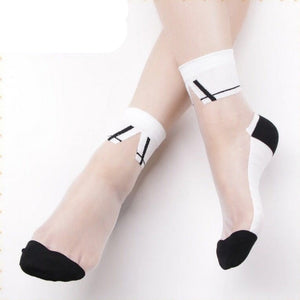Everyday.Discount women's socks dresses heels halfsocks summer tights thin toesocks socks women nylonic invisible transparent sheer socks ankle length 
