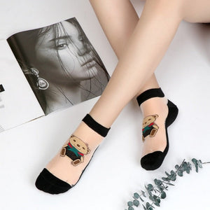Everyday.Discount women's socks dresses heels halfsocks summer tights thin toesocks socks women nylonic invisible transparent sheer socks ankle length 