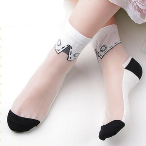 Everyday.Discount women's socks dresses heels halfsocks summer tights thin toesocks socks women nylonic invisible transparent sheer socks ankle length 