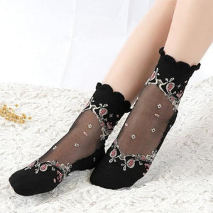 Everyday.Discount women's socks dresses heels halfsocks summer tights thin toesocks socks women nylonic invisible transparent sheer socks ankle length 