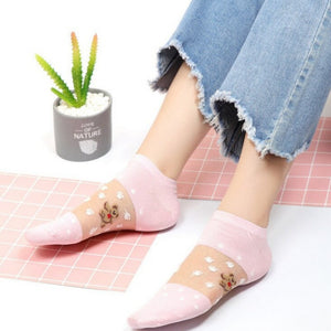 Everyday.Discount women's socks dresses heels halfsocks summer tights thin toesocks socks women nylonic invisible transparent sheer socks ankle length 