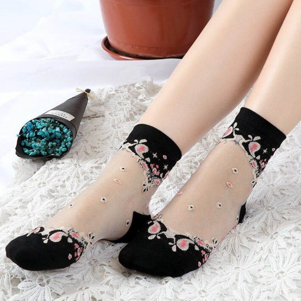 Everyday.Discount women's socks dresses heels halfsocks summer tights thin toesocks socks women nylonic invisible transparent sheer socks ankle length 
