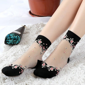Everyday.Discount women's socks dresses heels halfsocks summer tights thin toesocks socks women nylonic invisible transparent sheer socks ankle length 