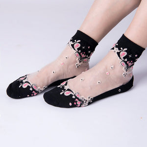Everyday.Discount women's socks dresses heels halfsocks summer tights thin toesocks socks women nylonic invisible transparent sheer socks ankle length 