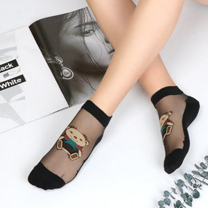 Everyday.Discount women's socks dresses heels halfsocks summer tights thin toesocks socks women nylonic invisible transparent sheer socks ankle length 