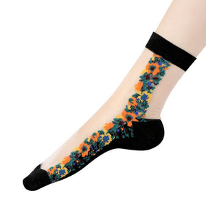 Everyday.Discount socks for women nylonic socks heels halfsocks socks spandex invisible transparent sheer ankle socks tights toesocks thin compression socks ankle length  