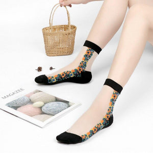 Everyday.Discount socks for women nylonic socks heels halfsocks socks spandex invisible transparent sheer ankle socks tights toesocks thin compression socks ankle length  