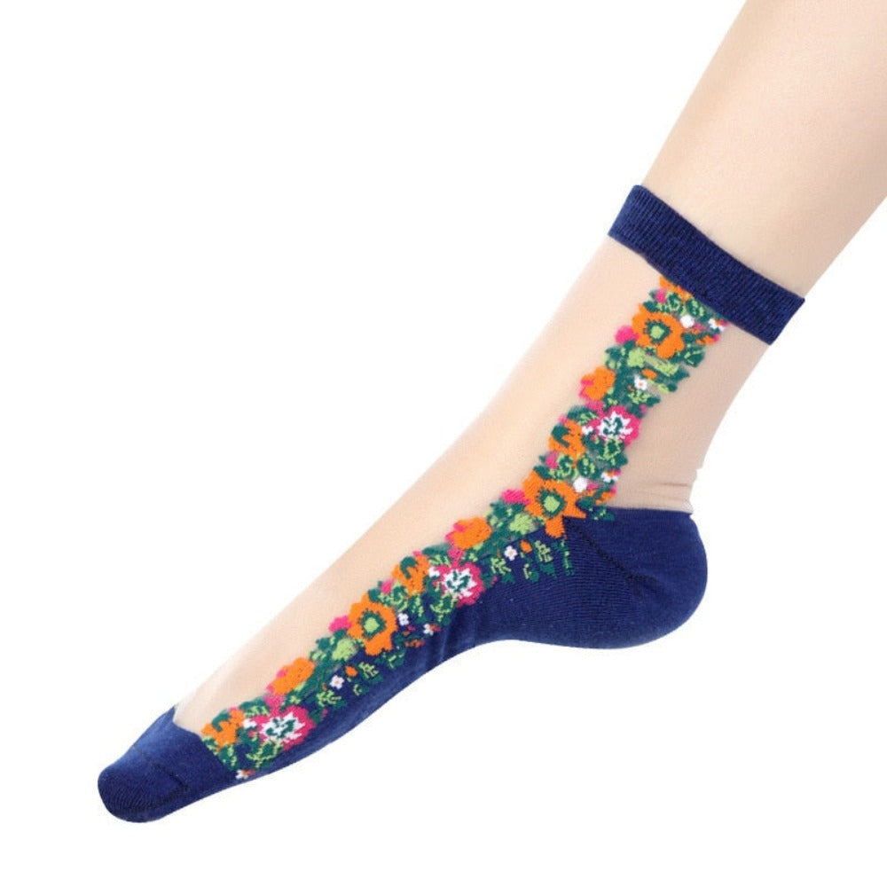 Everyday.Discount socks for women nylonic socks heels halfsocks socks spandex invisible transparent sheer ankle socks tights toesocks thin compression socks ankle length  