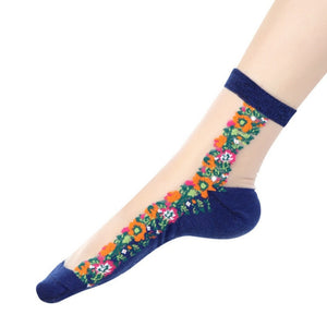 Everyday.Discount socks for women nylonic socks heels halfsocks socks spandex invisible transparent sheer ankle socks tights toesocks thin compression socks ankle length  