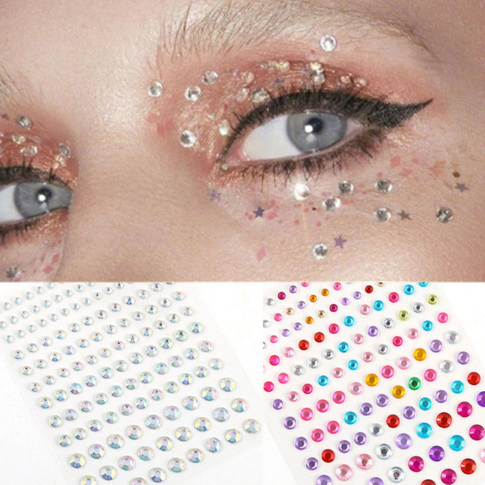 Everyday.Discount eye crystals cateye eyelid makeup decoration sparkle shiny diamonds gloss jewels rhinestones facing pearls self adhesive facetattoo jewels makeup cheap price cute temporary unique exclusive coverup facepearls eyelid pearls
