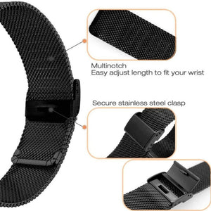 Everyday.Discount buy watch strap xiaomi huami amazfit gts wrist straps tiktok facebook.customer quality durable stainless mesh wrist replacement straps watches various colors styles fashionable instagram watchbands vs pinterest wristwatches everyday free.shipping