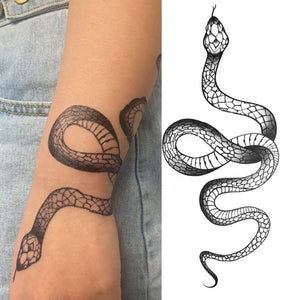 Everyday.Discount temporary snake inktattoo adults vs kids realistic rose flower tatoos 