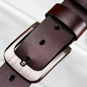 Everyday.Discount men's genuine leather waist belts tooled cowskin narrow wide waistband good belts adjustable buckles giftset cheap cowhide leather belts italian vs europe old fashioned quality belts with buckle all length same price 😃