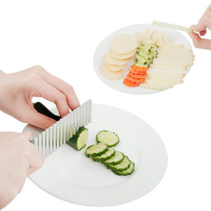 buy potato knife pinterest slicer and dicer knives facebookvs waved kitchen onion scalloped potatoes slicer knives tiktok youtube videos cuttings french potatoes salad chopped slicing wrinkled vegetables instagram kitchen shaped knives for fried french potatoes stainless blade various style multi quick potato slicers kitchenaid everyday free.shipping 