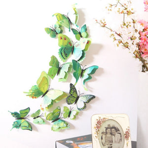 Everyday.Discount butterflies rose bluecolor yellow white wallstickers interior decals colorful interior mural butterflies rose silver butterflies interior decoration decals adhesive kitchen furniture cafe windows realistic goldcolor wall ceiling coffeecorner cheap price cute personalized butterflies  