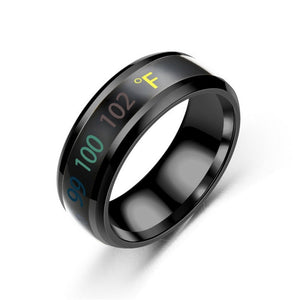 Everyday.Discount buy finger temperature rings tiktok facebook.customer rings with bodyheating measurements pinterest stainless fashionable silver blackcolor goldcolor rings instagram everyday streetwear fashionable men's jewelry rings free.shipping 