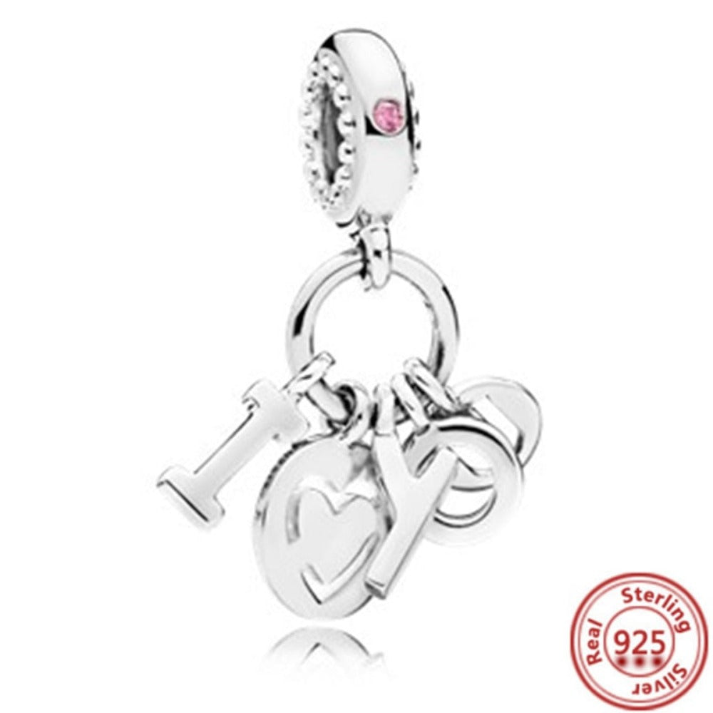 Everyday.Discount silver charms pendants beads dangle original fitted pandora bracelets