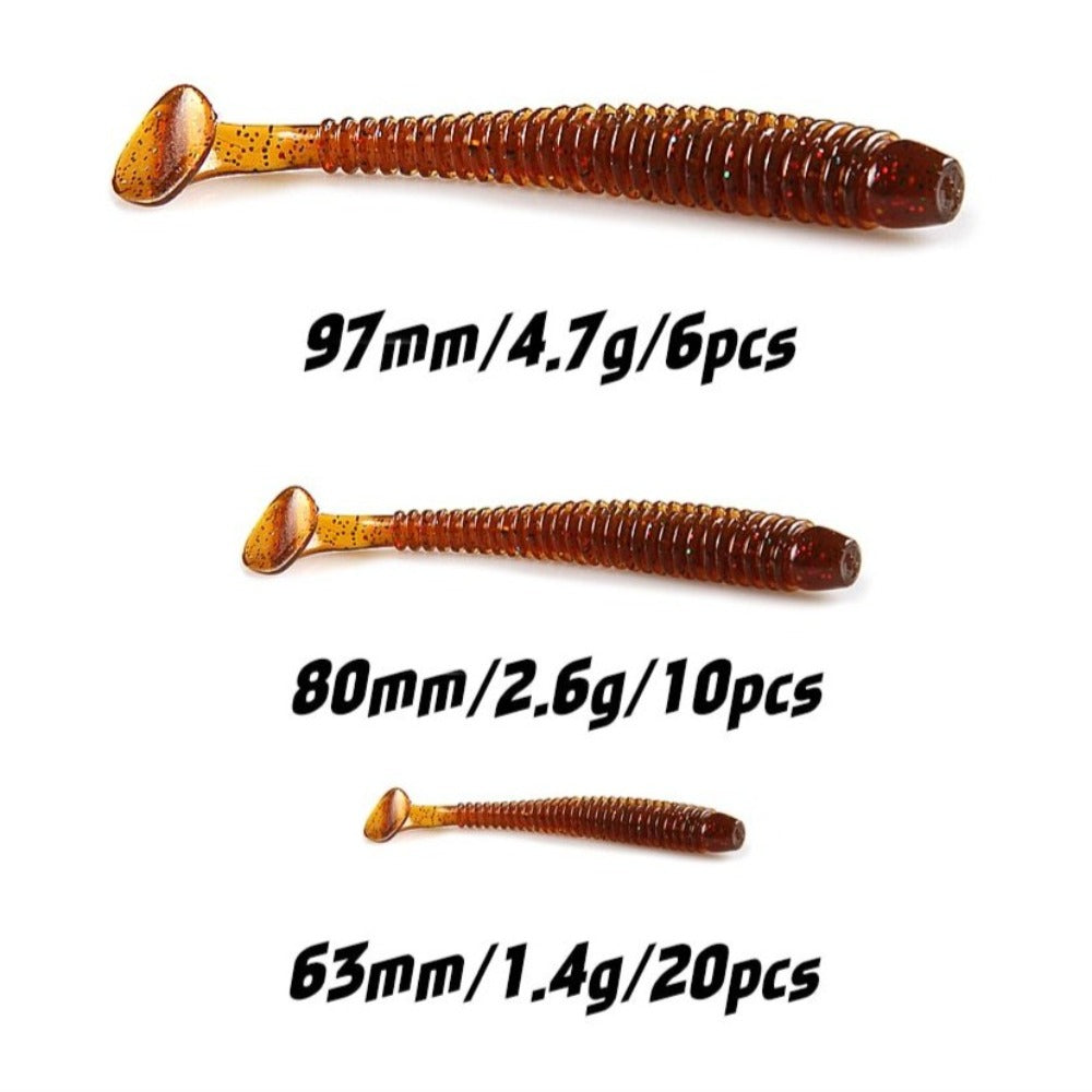 Everyday.Discount buy fishing wobblers facebookvs fish bait grubs tail wobbler pinterest fish lure pike fishing grubs tail wobbler tiktok videos fishing lures salt smell pikefish gummy luminous jelly tailfishes feeder spiral tail silicon softbait swimbait fishbaits lures salt smell pikefish instagram salmon fishing luminous night mouth worms gummy feeders groundbait  fishgear everyday free.shipping 