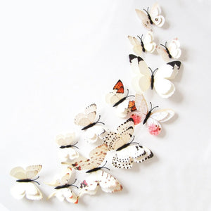 Everyday.Discount butterflies rose bluecolor yellow white wallstickers interior decals colorful interior mural butterflies rose silver butterflies interior decoration decals adhesive kitchen furniture cafe windows realistic goldcolor wall ceiling coffeecorner cheap price cute personalized butterflies  