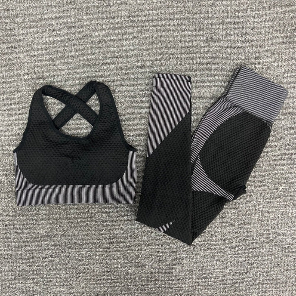 Everyday.Discount gymset clothing sportswear highwaist shorts+bra+coat+pants u.s.a. style workout clothes cotton blends longsleeve bratop and leggings suits free.shipping 