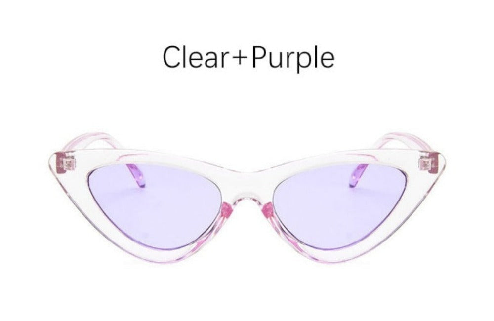 EveryDay.Discount women's cat eye shade for women fashionable sunglasses woman triangular cateye designed sunglasses 