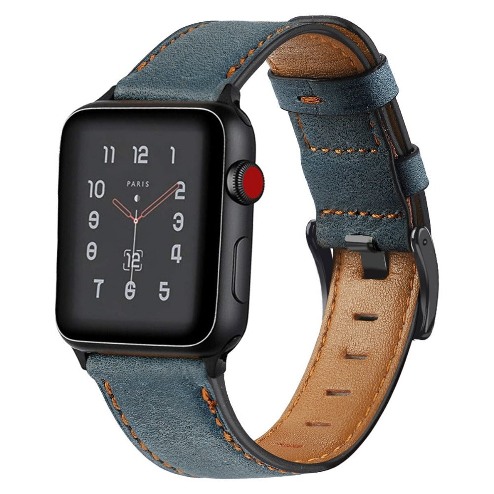 Everyday.Discount leather strap for apple watches cowhide leather watchband iWatch watch vs fashionable watchbands for wristwatches