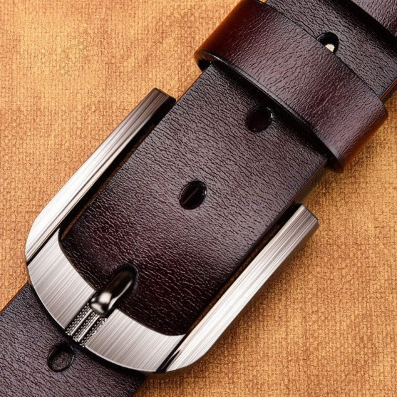 Everyday.Discount men's genuine leather waist belts tooled cowskin narrow wide waistband good belts adjustable buckles giftset cheap cowhide leather belts italian vs europe old fashioned quality belts with buckle 