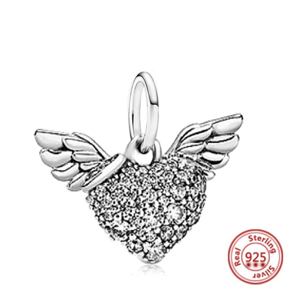 Everyday.Discount silver charms pendants beads dangle original fitted pandora bracelets
