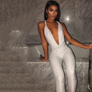 Everyday.Discount buy women's jump suits instagram summer nightout pinterst playful suits grey white colors v.neck tiktok jump suits facebook.women shiny sleeveless clubwear for women playsuit nightsuits bodywear photoshoot gifts free.shipping everyday.discount 