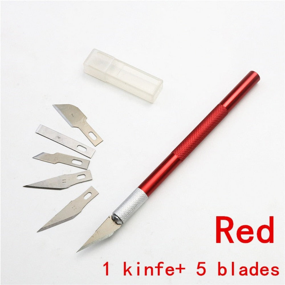 EveryDay.Discount cutting knife sharp carving sculpture wood work working hobbycraft knives blades craft nine blades craft work cutting knife diy chiseling repairing sculpture knife