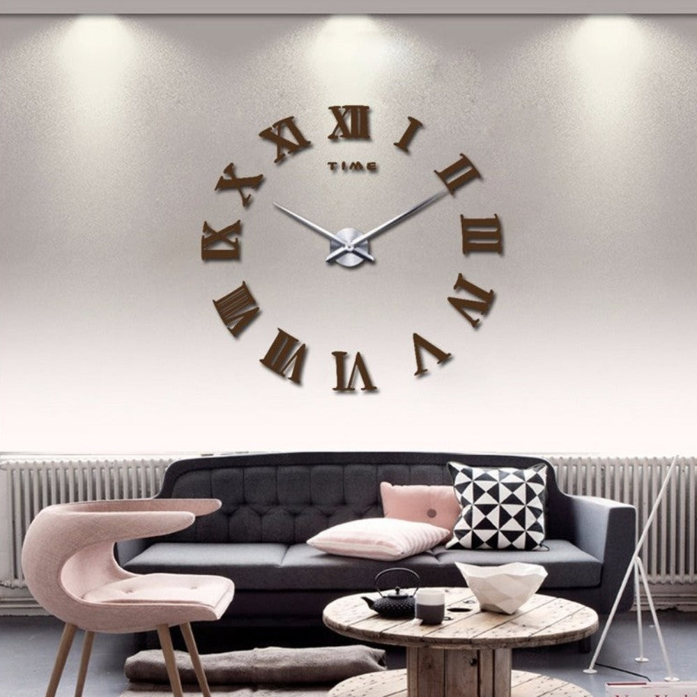 wall clock classical wallart romantic clock giant diy pasting vs clocks ✈️ free.shipping