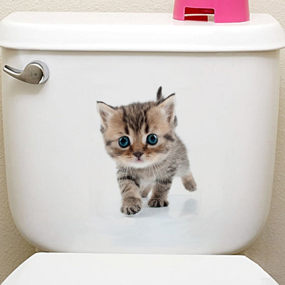 EveryDay.Discount interior mural cats wallstickers cat interior decoration decals adhesive kitchen furniture toilets cafe coffeecorner windows realistic wall ceiling cheap price cute personalized kitty decals