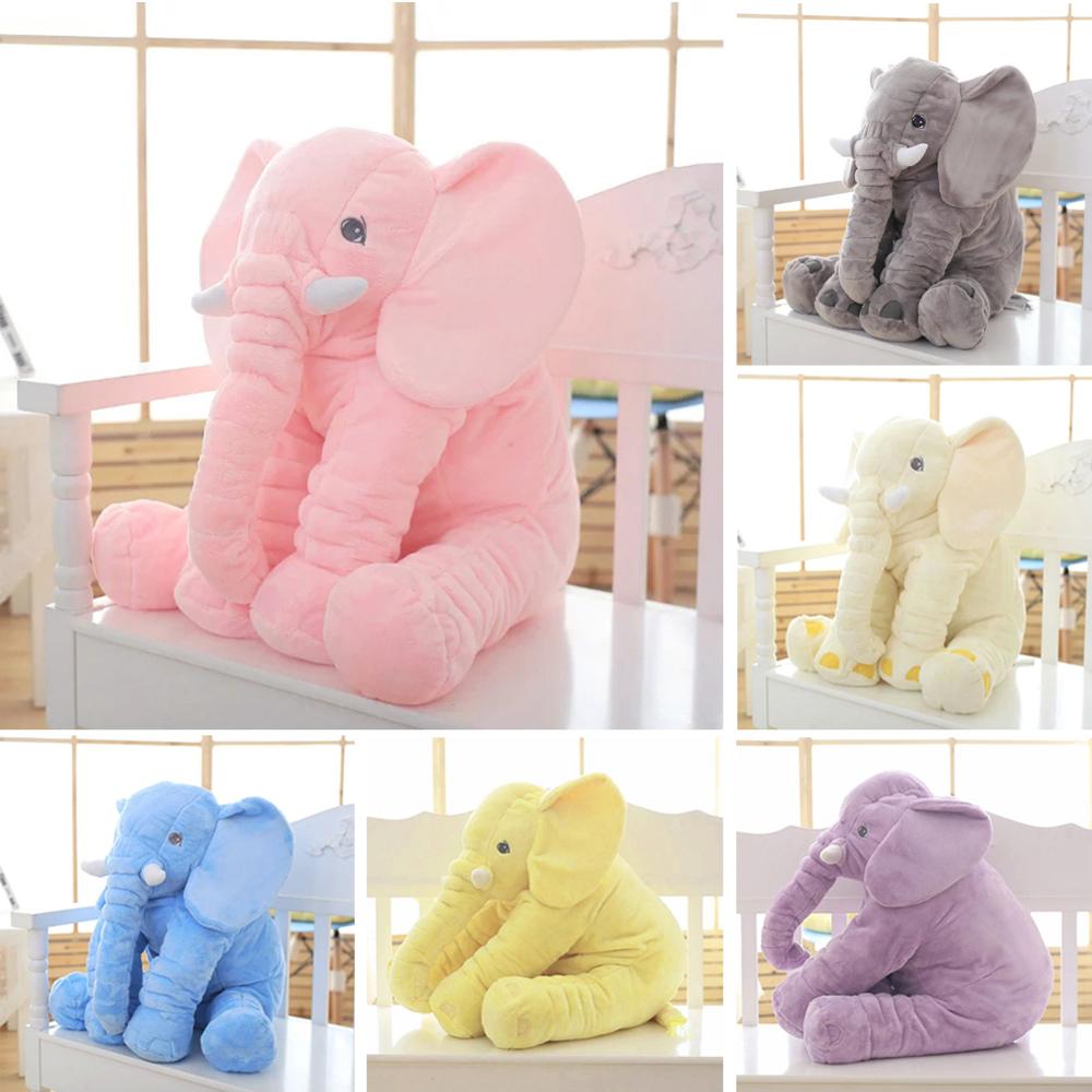 EveryDay.Discount plush elephant dolls toys kids giant size elephant cushion cute stuffed elephant accompany doll xmas gifts