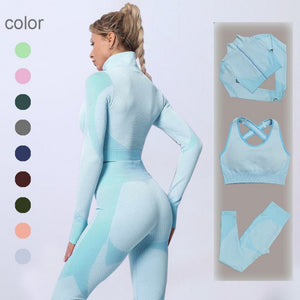 Everyday.Discount gymset clothing sportswear highwaist shorts+bra+coat+pants u.s.a. style workout clothes cotton blends longsleeve bratop and leggings suits free.shipping 